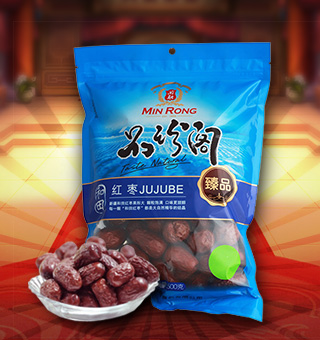 新闽融品珍阁红枣臻品：一等果，产自新疆和田500g