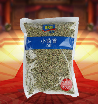 宜客(AKA)小茴香产自四川成都400g每袋，选用上等优质的小茴香为原料，经现代先进的工艺，精心制作而成，品质天然，给您带来美味享受。营养丰富，美味健康，绿色健康，气味芳香，味道纯正，品质有保障，可放心食用。塑料质地包装，简洁大方，食用简单，是您厨房常备品的上好选择，带给您全新的精彩体验。