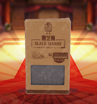 荟食(FINE FOOD)黑芝麻产自安徽亳州380g每袋，本产品的设计精致大方、方便携带，是作为居家、旅行、聚会常备的休闲伴侣。含有优质蛋白质和丰富的矿物质，另一方面是因为含有丰富的不饱和脂肪酸、维生素E和珍贵的芝麻素及黑色素。