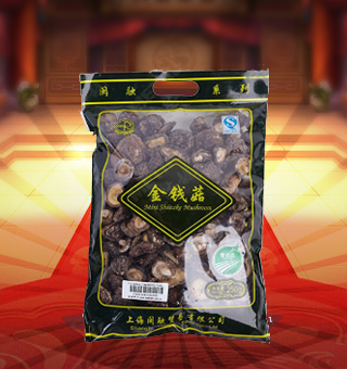 闽融金钱菇产自浙江丽水250g每袋，香菇又称香蕈、冬菇，它味道鲜美，香气沁人，素有“植物皇后”之誉，是家庭、宴席之美味佳肴。将本品用清水洗净浸泡后，可直接与肉丝爆炒、排骨煲汤，或作为佐料，荤素皆宜。采用透明的袋式包装，香菇色泽清晰可见，方便消费者们的选购，质量有保证，可放心购买。