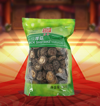 荟食(FINE LIFE)一级厚菇产自浙江丽水250g每袋，精选优质香菇，菇肉肥厚，色泽均匀，厚实圆润，自然鲜美，味道纯正，方便食用。香菇具有高蛋白、低脂肪和多种维生素等营养成分，可用来配菜、搭配煲汤、小炒等多种吃法。